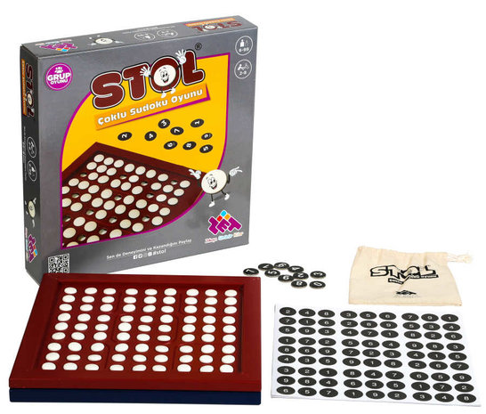 ZET Zeka STOL Ahşap Sudoku Oyunu