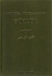 İNGİLİZCE-TÜRKÇE-ARAPÇA SÖZLÜK