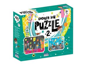 Küçükler İçin Puzzle - 2 (Kutulu)
